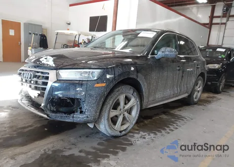 2020 Audi Q5 Premium 45 Tfsi Quattro S Tronic z USA, uszkodzony, nr VIN WA1ANAFY8L2027636